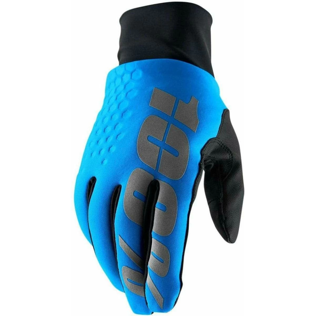 100% Hydromatic Brisker Full Finger Cycling Gloves - Blue 3 100% Hydromatic Brisker Full Finger Cycling Gloves - Blue