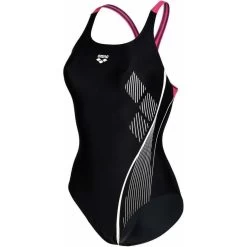 Arena Graphic Pro Back Womens Swimsuit - Black -Sports Comprehensive Equipment Shop Arena Graphic Pro Back Swimsuit 005130 C590 Front