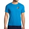 Brooks Distance 2.0 Short Sleeve Mens Running Top - Blue 1 Brooks Distance 2.0 Short Sleeve Mens Running Top - Blue -Sports Comprehensive Equipment Shop Brooks Distance 2 Short Sleeve 211453 488