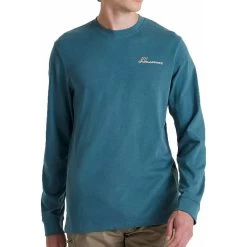 Craghoppers Holmes Mens Long Sleeve Top - Blue