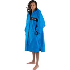 Dryrobe Advance Remix Long Sleeve Changing Robe - Blue