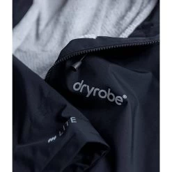 Dryrobe Lite Short Sleeve Changing Robe - Black -Sports Comprehensive Equipment Shop Dryrobe Lite SSDLBG Details 2