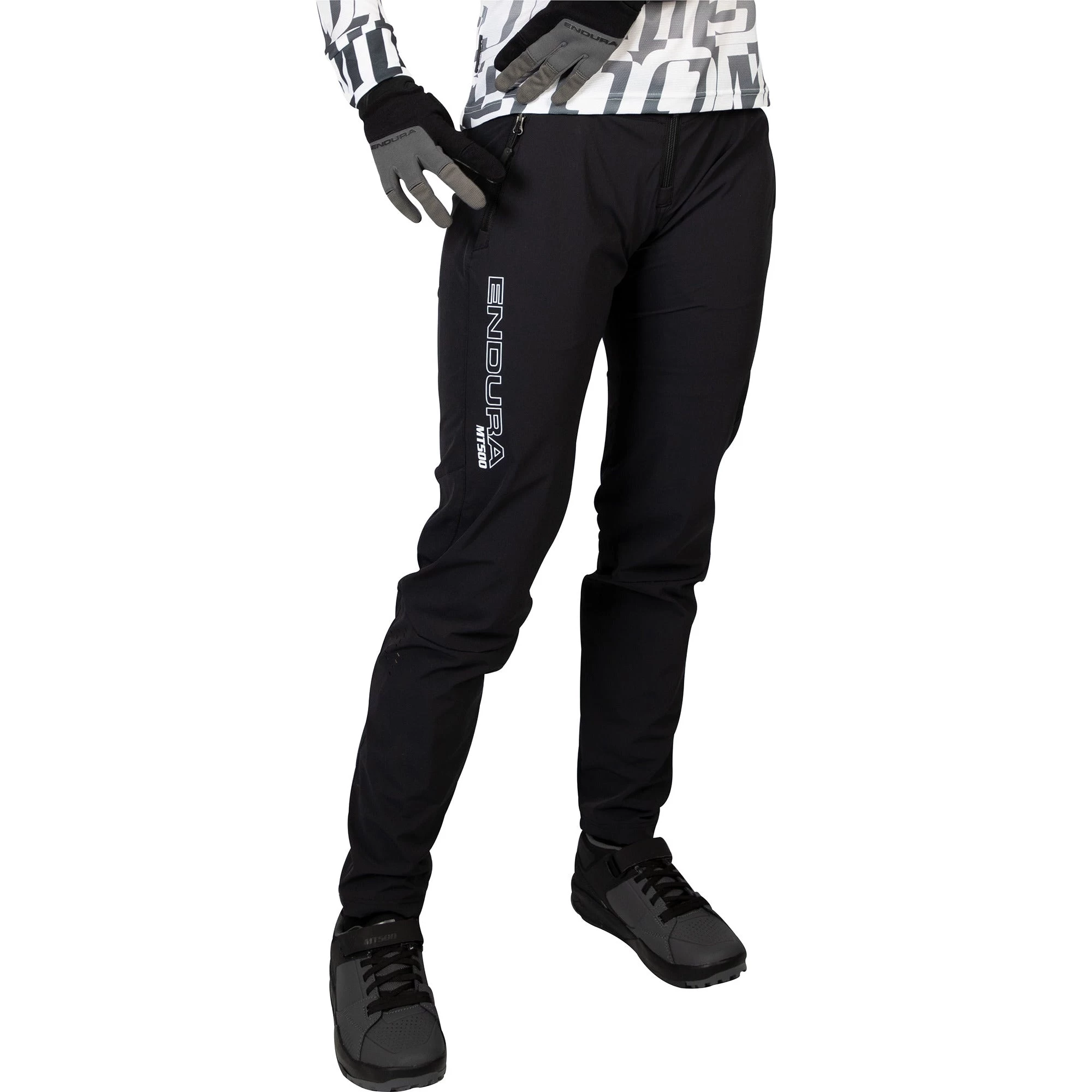 Endura MT500 Burner Lite Womens Cycling Trousers - Black 3 Endura MT500 Burner Lite Womens Cycling Trousers - Black