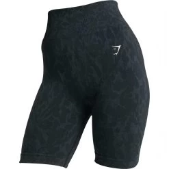 Gymshark Adapt Animal Womens Short Training Tights - Black