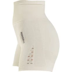 Gymshark Energy Seamless Womens Short Training Tights - Beige -Sports Comprehensive Equipment Shop Gymshark Energy Seamless Short Tight B1A4Q WBBB AQ2 Side
