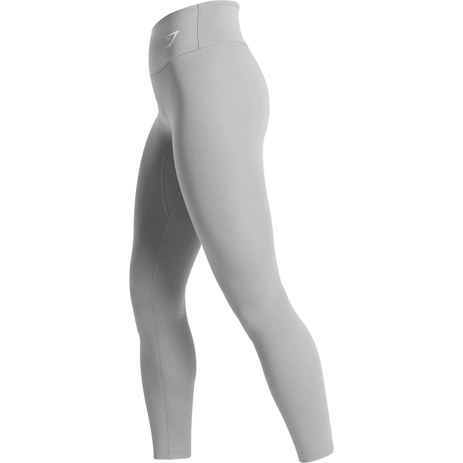 Gymshark Essentials Womens Long Training Tights - Grey 5 Gymshark Essentials Womens Long Training Tights - Grey - Image 3
