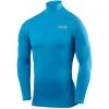 TCA Pro Performance Long Sleeve Mock Mens Compression Top - Blue -Sports Comprehensive Equipment Shop TCA Pro Performance Long Sleeve S OVU