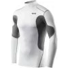 TCA SuperThermal Long Sleeve Mock Mens Compression Top - White -Sports Comprehensive Equipment Shop TCA SuperThermal Long Sleeve Mock Mens S 0N STLS White