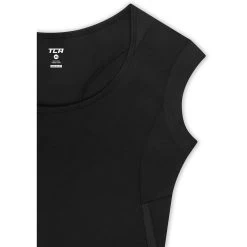 TCA Tech Lightweight Cap Short Sleeve Womens Running Top - Black -Sports Comprehensive Equipment Shop TCA Tech Lightweight Short Sleeve S 2Y WTTE Black Details 1