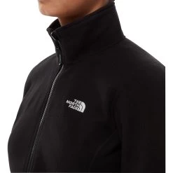 The North Face 100 Glacier Full Zip Womens Fleece Top - Black -Sports Comprehensive Equipment Shop The North Face 100 Glacier Fleece NF0A5IHOJK31 Details 1