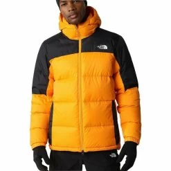 The North Face Diablo Hooded Mens Down Jacket - Orange