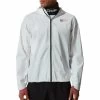 The North Face Printed First Dawn Mens Running Jacket - White -Sports Comprehensive Equipment Shop The North Face Printed First Dawn Jacket NF0A5IYY53C1 Front