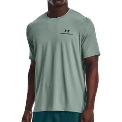 Under Armour Rush Energy Short Sleeve Mens Training Top - Green
