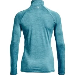 Under Armour Tech Twist Half Zip Long Sleeve Womens Training Top - Blue 11 Under Armour Tech Twist Half Zip Long Sleeve Womens Training Top - Blue -Sports Comprehensive Equipment Shop Under Armour Tech Twist Half Zip Long Sleeve 1320128 433 Back2