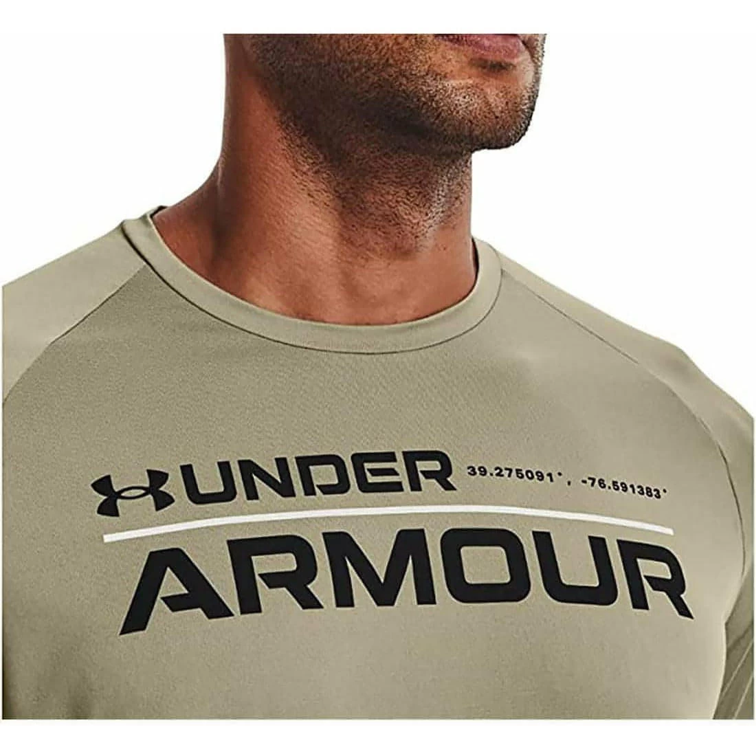 Under Armour Tech 2.0 Wordmark Short Sleeve Mens Training Top - Grey 5 Under Armour Tech 2.0 Wordmark Short Sleeve Mens Training Top - Grey - Image 3