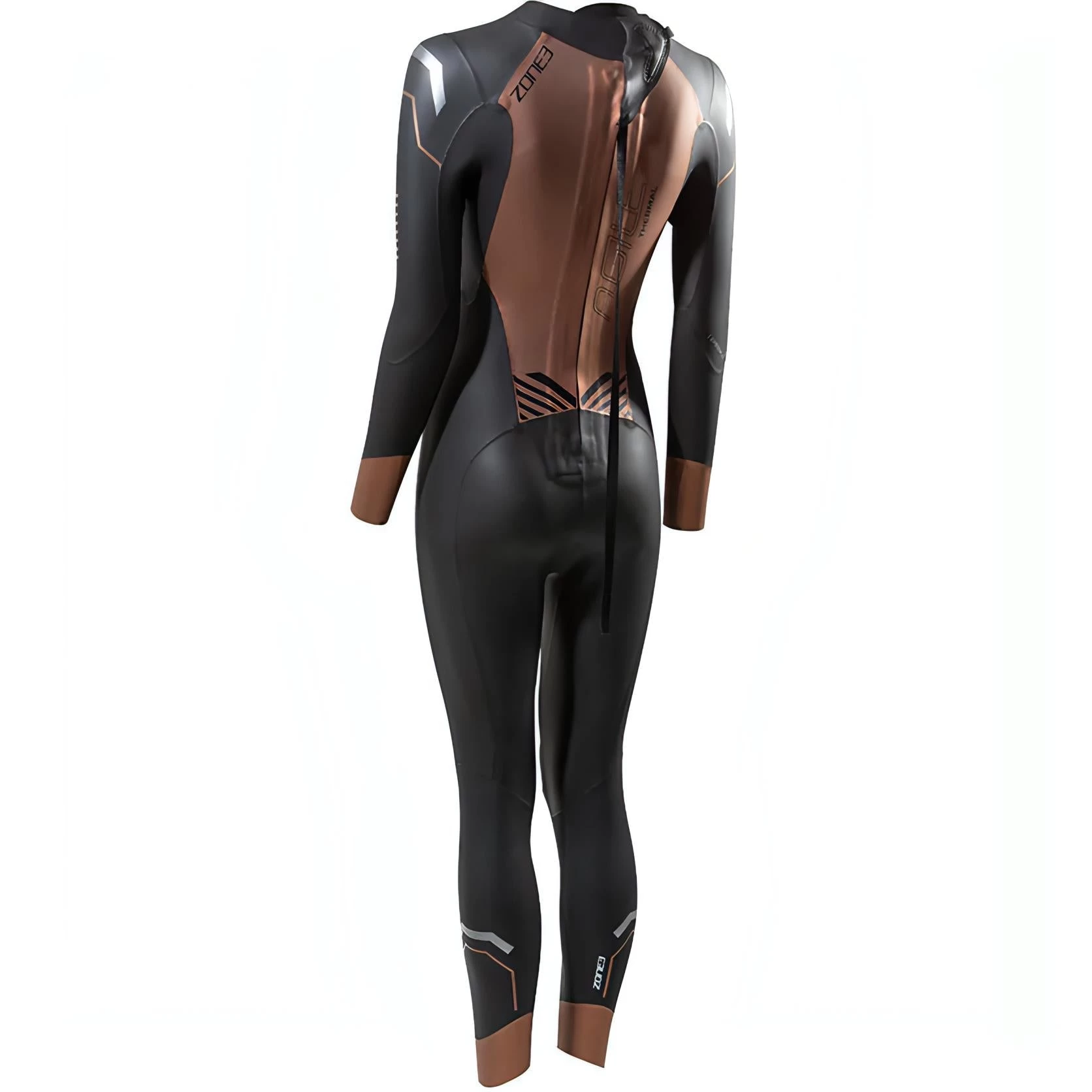 Zone3 Thermal Agile Womens Wetsuit - Black 4 Zone3 Thermal Agile Womens Wetsuit - Black - Image 2