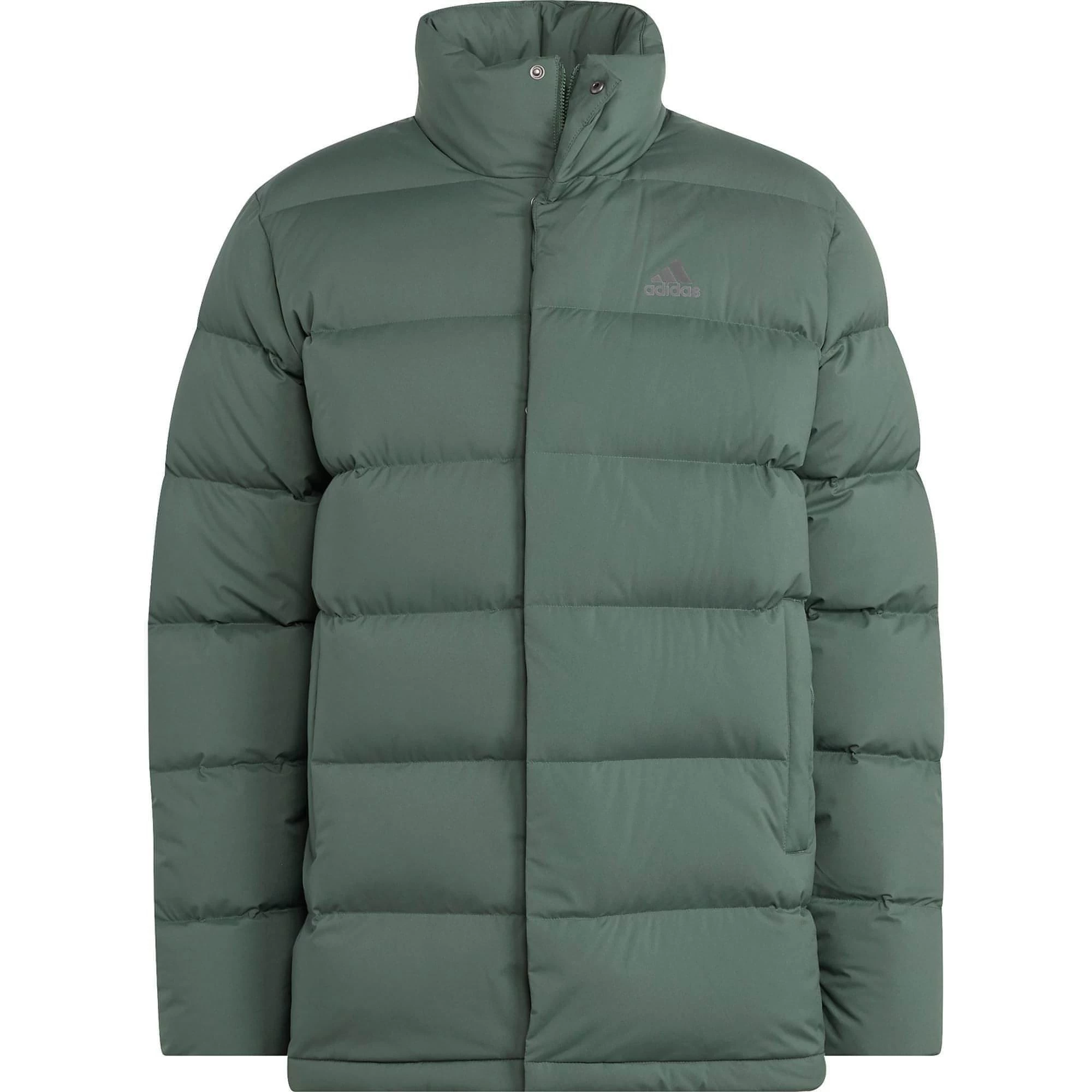 Adidas Helionic Mid-Length Mens Down Jacket - Green 8 Adidas Helionic Mid-Length Mens Down Jacket - Green - Image 6
