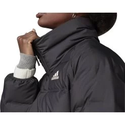Adidas Helionic Relaxed Fit Womens Down Jacket - Black -Sports Comprehensive Equipment Shop adidas Helionic Relaxed Fit Down Jacket FT2563 Details 1