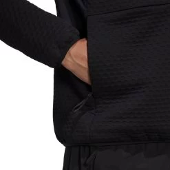 Adidas Terrex Hike Half Zip Long Sleeve Mens Fleece Top - Black -Sports Comprehensive Equipment Shop adidas Terrex Hike Half Zip Long Sleeve HH9252 Detail 3