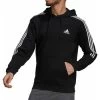 Adidas Essentials Fleece Cut 3 Stripes Mens Hoody - Black -Sports Comprehensive Equipment Shop adidas essential fleece cut 3 stripes mens hoody black 29971779649744