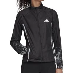 Adidas Glam On Womens Running Jacket - Black