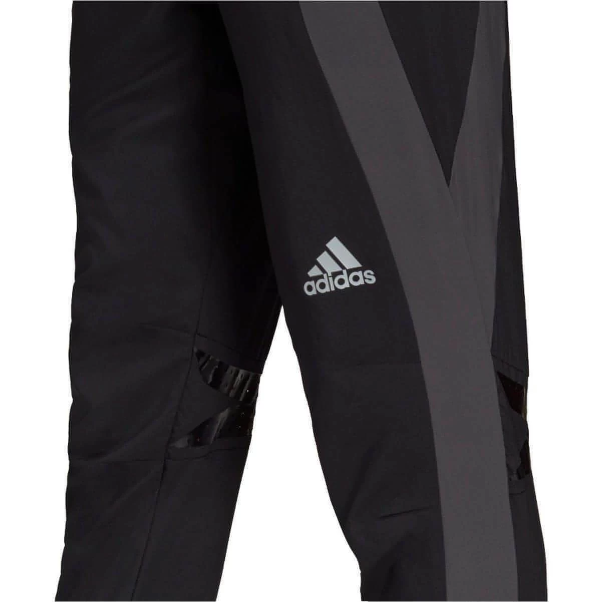 Adidas Marathon Womens Running Track Pants - Black 6 Adidas Marathon Womens Running Track Pants - Black - Image 4