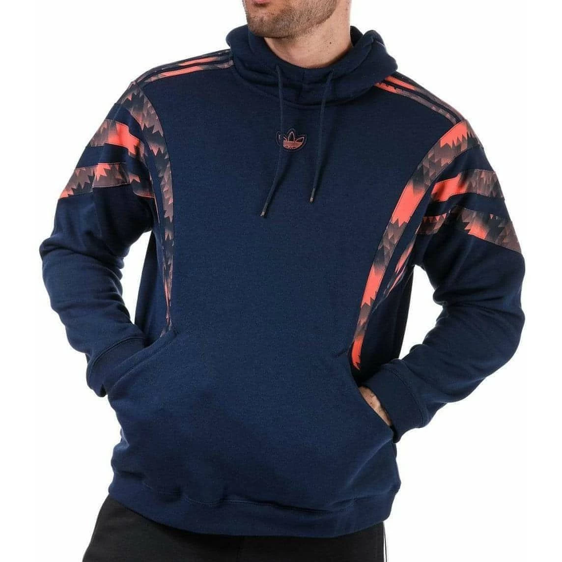 Adidas Originals Mens Football Hoody - Navy 3 Adidas Originals Mens Football Hoody - Navy