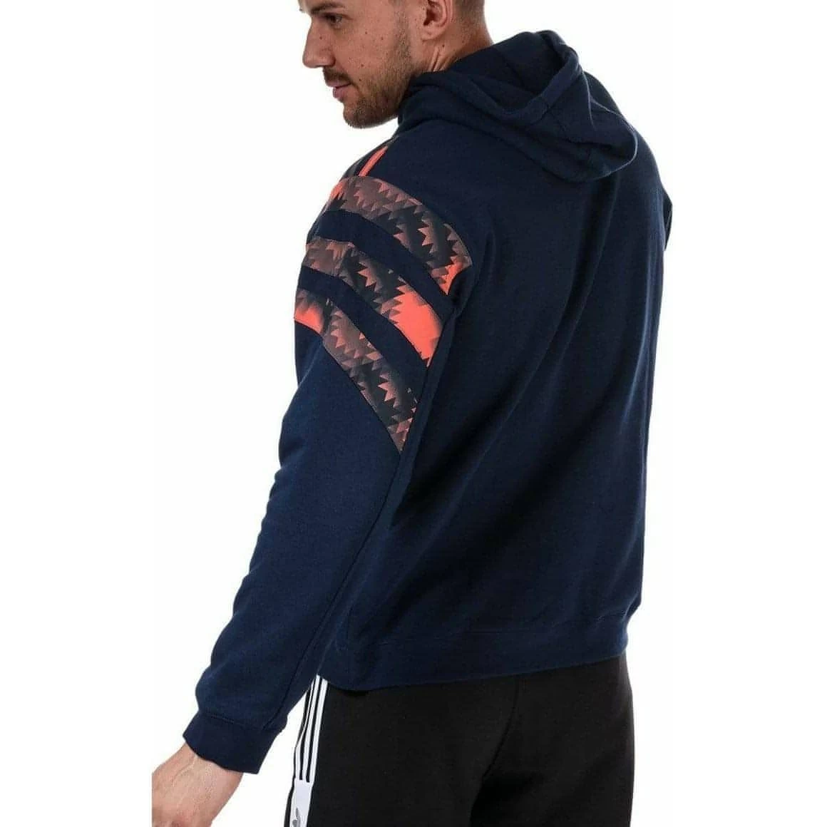 Adidas Originals Mens Football Hoody - Navy 4 Adidas Originals Mens Football Hoody - Navy - Image 2