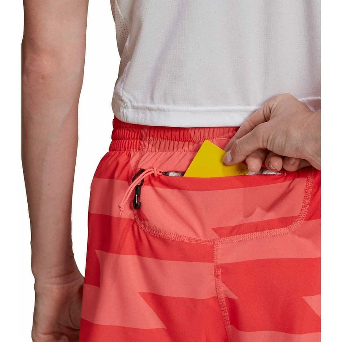 Adidas Run Fast 3 Inch Split Womens Running Shorts - Pink 5 Adidas Run Fast 3 Inch Split Womens Running Shorts - Pink - Image 3