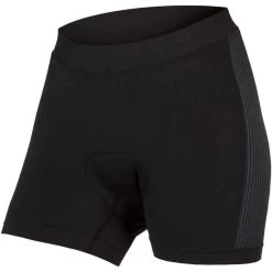 Endura Engineered Padded II Womens Cycling Boxer - Black