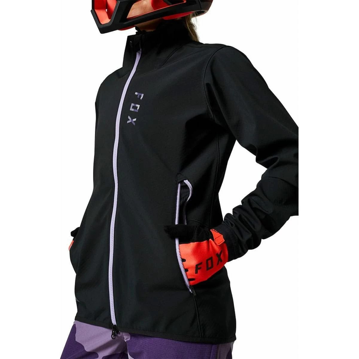 Fox Ranger Fire Womens Cycling Jacket - Black 5 Fox Ranger Fire Womens Cycling Jacket - Black - Image 3