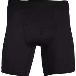 More Mile 7 Inch Mens Boxer Short - Black