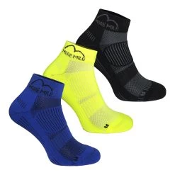 More Mile London 2.0 (3 Pack) Eco Friendly Running Socks