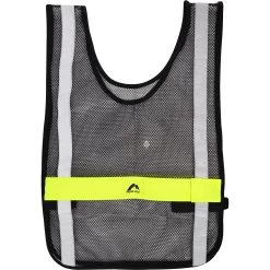 More Mile Lumino Hi Viz LED Running Bib - Black