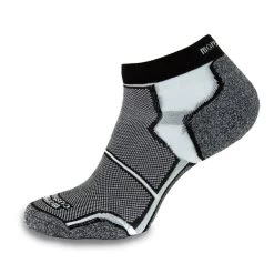 More Mile New York Cushioned Running Socks - Black