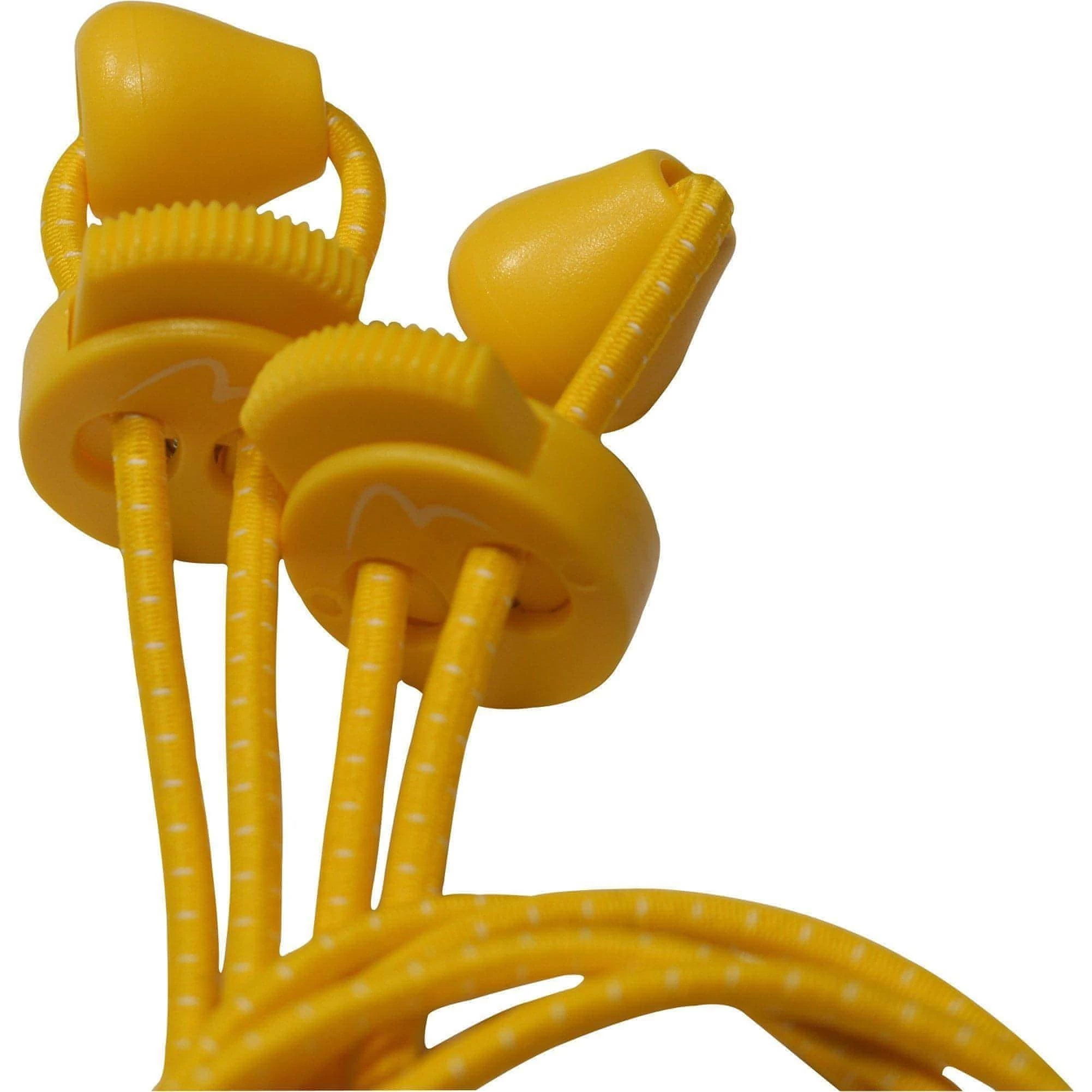 More Mile Tri Easy Elastic Shoelaces - Yellow 4 More Mile Tri Easy Elastic Shoelaces - Yellow - Image 2