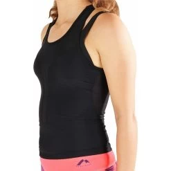 More Mile Tri Singlet Womens Triathlon Vest - Black -Sports Comprehensive Equipment Shop more mile tri singlet womens triathlon vest black 29867248910544