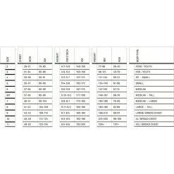 Orca Sonar Fullsleeve Mens Wetsuit - Black -Sports Comprehensive Equipment Shop orca wetsuit size chart 1 1