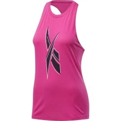 Reebok Workout Ready Supremium Womens Training Vest Tank Top - Pink -Sports Comprehensive Equipment Shop reebok workout ready supremium womens training vest tank top pink 28829498605776