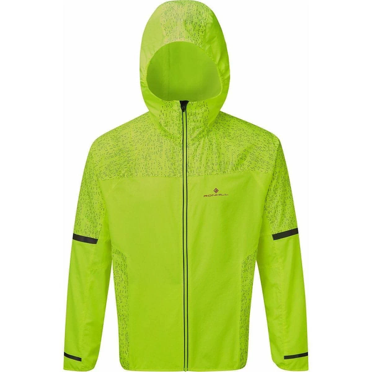 Ronhill Life Night Runner Mens Running Jacket - Yellow 4 Ronhill Life Night Runner Mens Running Jacket - Yellow - Image 2