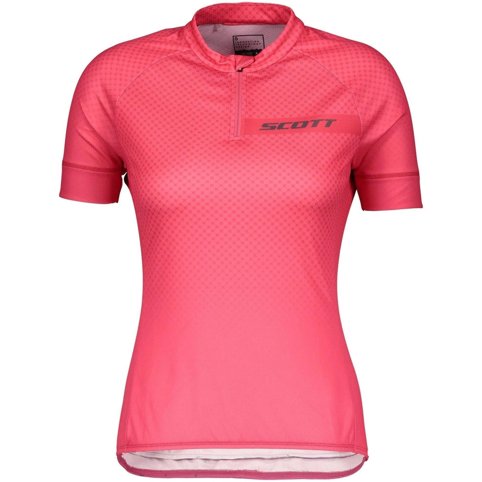 Scott Endurance 10 Short Sleeve Womens Cycling Jersey - Pink 3 Scott Endurance 10 Short Sleeve Womens Cycling Jersey - Pink