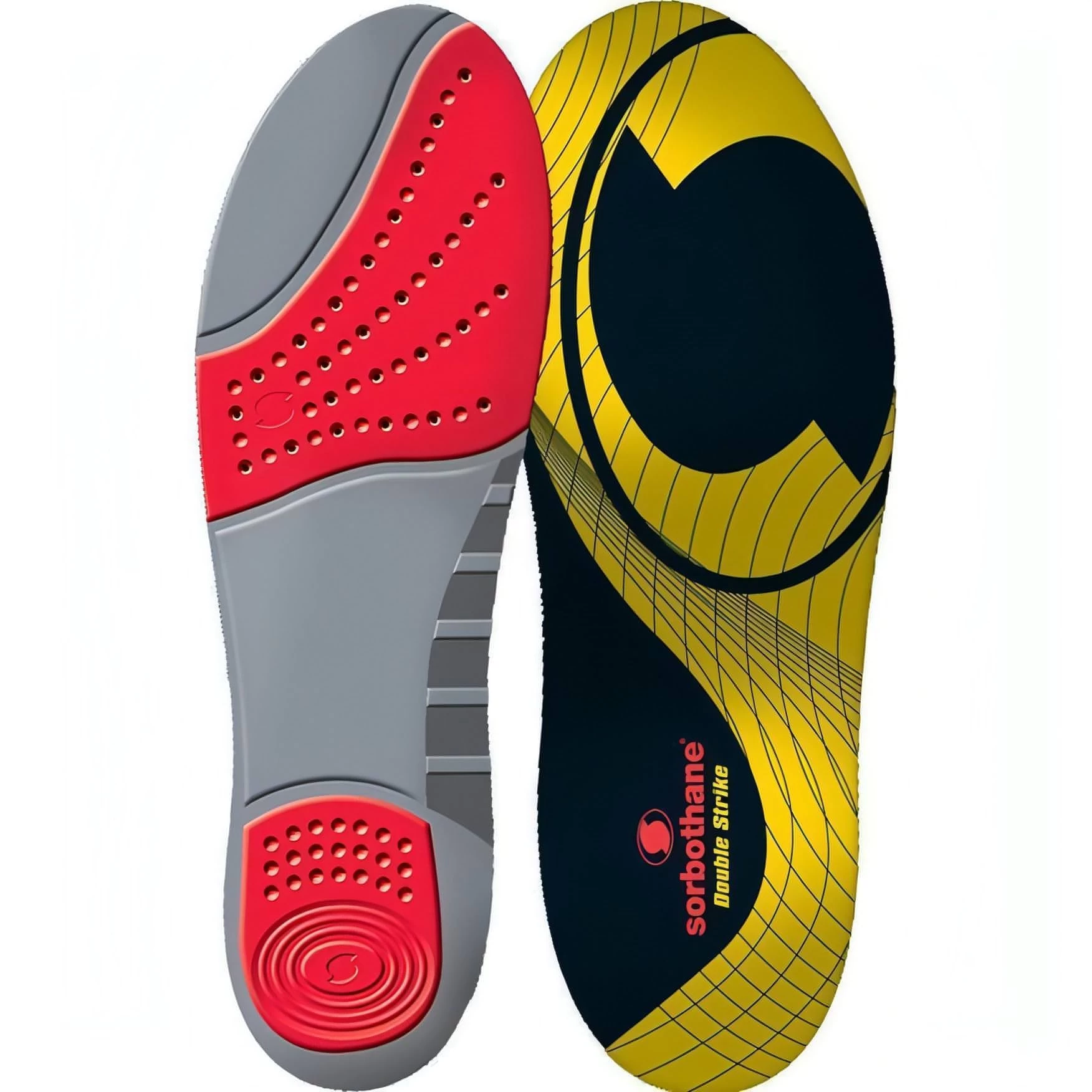 Sorbothane Shock Stopper Double Strike Insole - Yellow 3 Sorbothane Shock Stopper Double Strike Insole - Yellow