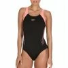 Speedo Boom Splice Muscleback Womens Swimsuit - Black 1 Speedo Boom Splice Muscleback Womens Swimsuit - Black -Sports Comprehensive Equipment Shop speedo boom splice muscleback womens swimsuit black 37236323483856