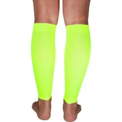 Sub Sports Seamless Dual Compression Calf Guards - Yellow -Sports Comprehensive Equipment Shop sub sports seamless dual compression calf guards yellow 29505643905232