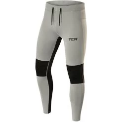 TCA Power Mens Long Running Tights - Grey