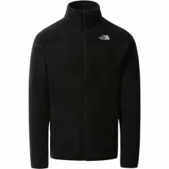 The North Face 100 Glacier Full Zip Mens Fleece Top - Black -Sports Comprehensive Equipment Shop the north face 100 glacier full zip mens fleece black 30432651641040