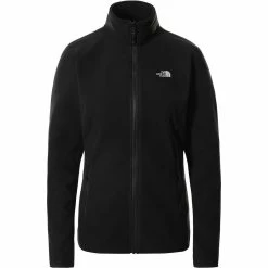The North Face 100 Glacier Full Zip Womens Fleece Top - Black -Sports Comprehensive Equipment Shop the north face 100 glacier full zip womens fleece black 30231124410576