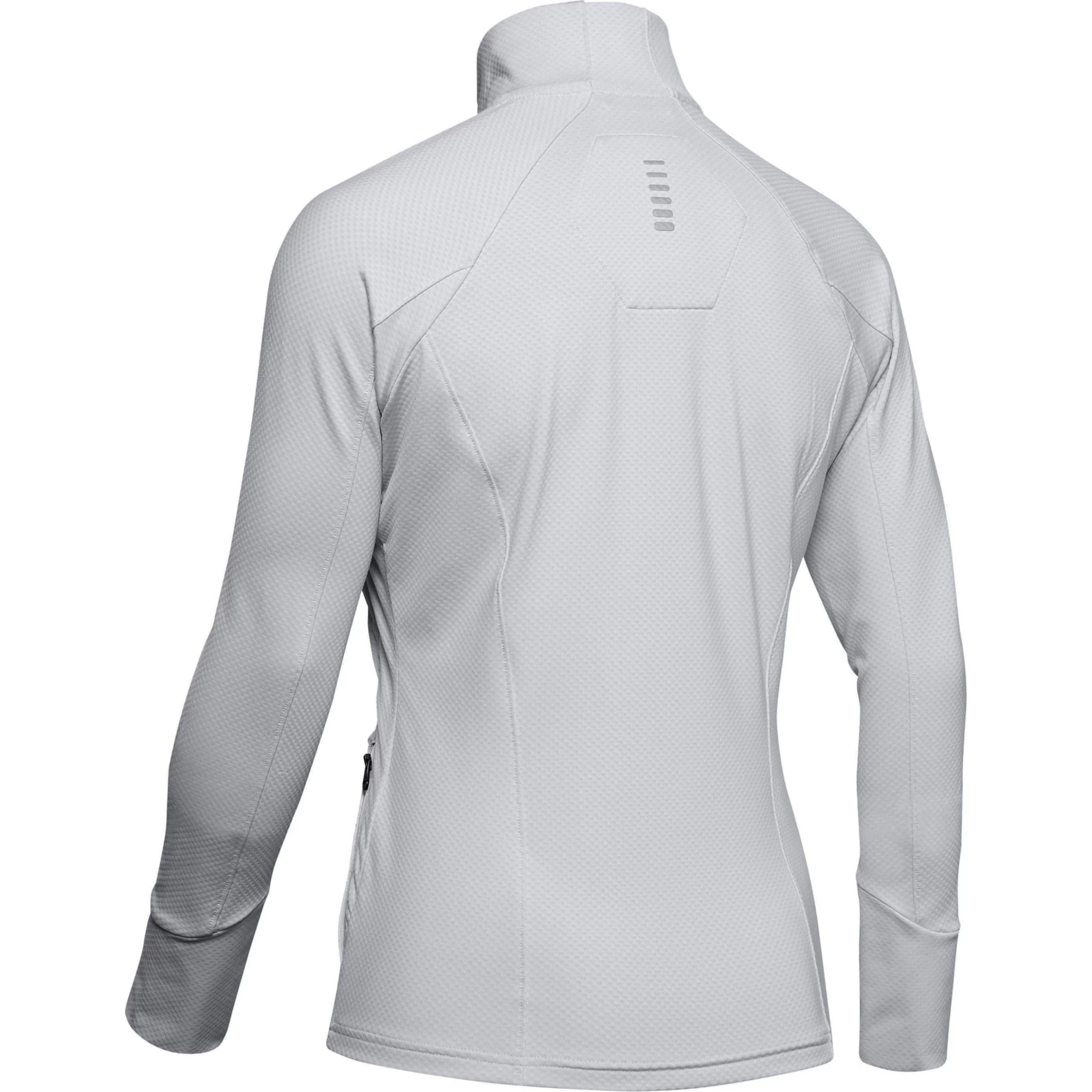 Under Armour ColdGear Reactor Insulated Womens Running Jacket - Grey 4 Under Armour ColdGear Reactor Insulated Womens Running Jacket - Grey - Image 2