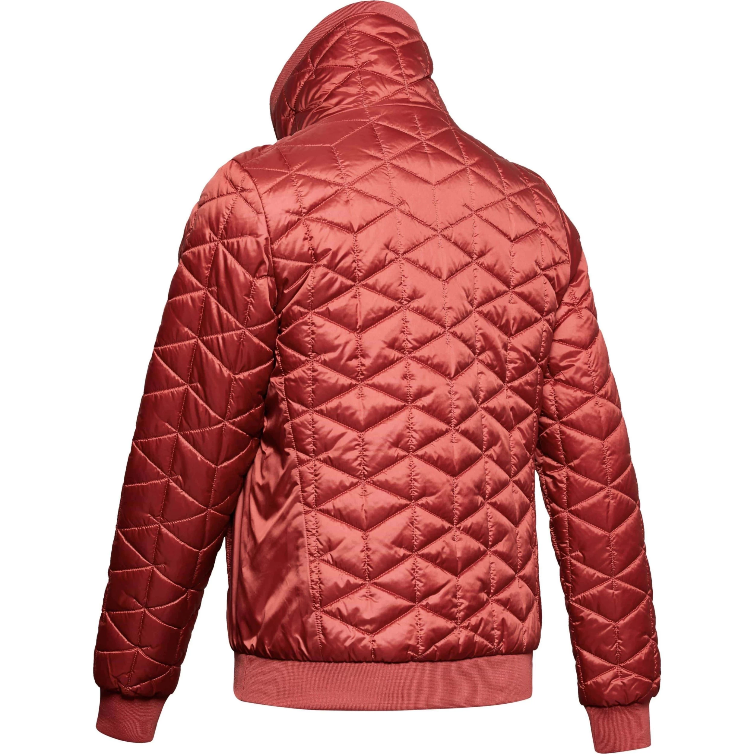 Under Armour ColdGear Reactor Performance Womens Jacket - Pink 7 Under Armour ColdGear Reactor Performance Womens Jacket - Pink - Image 5