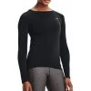 Under Armour HeatGear Long Sleeve Womens Training Top - Black -Sports Comprehensive Equipment Shop under armour heatgear long sleeve womens training top black 37411632218320